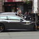 Illustration for article titled Lovely Ferrari FF Gets Bad Facial Surgery From A Delivery Truck